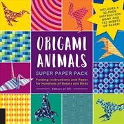 Buy Origami Animals Super Paper Pack