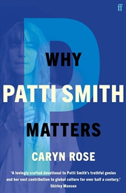 Buy Why Patti Smith Matters