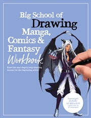 Buy Big School of Drawing Manga, Comics & Fantasy Workbook