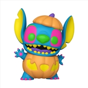 Buy Lilo & Stitch - Pumpkin Stitch US Exclusive Blacklight Pop! Vinyl [RS]