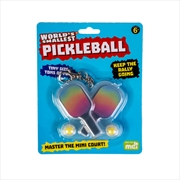 Buy Worlds Smallest Pickleball Set