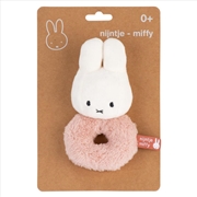 Buy Miffy Fluffy Ring Rattle Pink