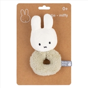 Buy Miffy Fluffy Ring Rattle Green