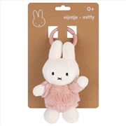 Buy Miffy Fluffy Hanging Toy Pink