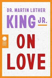 Buy Dr Martin Luther King Jr On Love