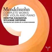 Buy Mendelssohn: Complete Works for Violin and Piano