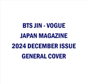 Buy Bts Jin - Vogue Japan Magazine 2024 December Issue General Cover