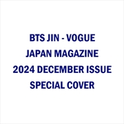 Buy Bts Jin - Vogue Japan Magazine 2024 December Issue Special Cover