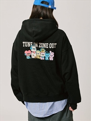 Buy Bt21 - Basic Group Tune Hooded Sweatshirt 2024 F/W Black / M