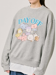 Buy Bt21 - Basic Group Sweatshirt 2024 F/W Gray / M