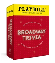 Buy Playbill Broadway Trivia