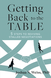 Buy Getting Back To The Table