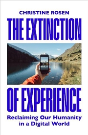 Buy Extinction Of Experience