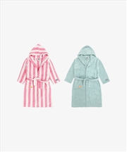 Buy Bts - Music Theme Robe & Towel Official Md Kids Bathrobe Sky Blue