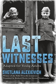 Buy Last Witnesses Adapted For Yo