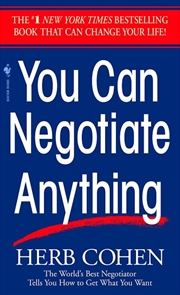 Buy You Can Negotiate Anything