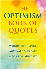 Buy Optimism Book of Quotes