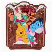 Buy Loungefly Winnie The Pooh - Pooh & Friends Holiday Scene Zip Wallet