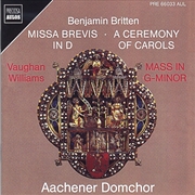 Buy Missa Brevis; Ceremony Of Carols Williams: Mass