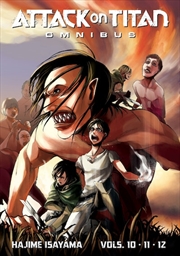 Buy Attack on Titan Omnibus 4 (Vol. 10-12)