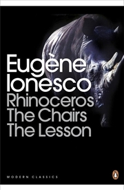 Buy Rhinoceros The Chairs The Lesson