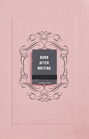 Buy Burn After Writing