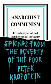 Buy Anarchist Communism