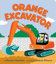 Buy Orange Excavator