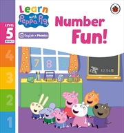 Buy Learn with Peppa Phonics Level 5 Book 9 - Number Fun! (Phonics Reader)