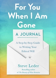 Buy For You When I Am Gone: A Journal