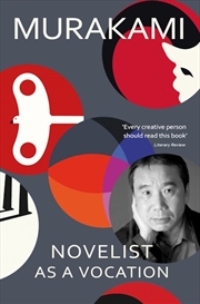 Buy Novelist as a Vocation