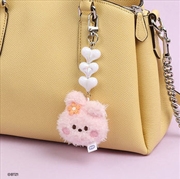 Buy Bt21 - Minini Beads Plush Keyring Face - Cooky