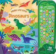 Buy Look and Find - 50-Button Mega Sound Book - Dinosaurs