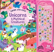 Buy Look and Find - 50-Button Mega Sound Book - Unicorns & Mythical Creatures