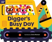 Buy Mini Me - Shaped Board Book - Digger's Busy Day