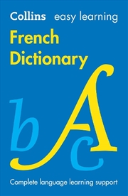 Buy Collins Easy Learning - Easy Learning French Dictionary