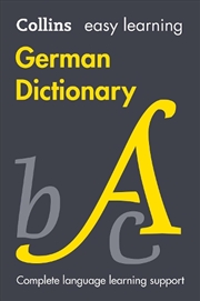 Buy Collins Easy Learning - Easy Learning German Dictionary