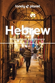 Buy Lonely Planet Hebrew Phrasebook & Dictionary