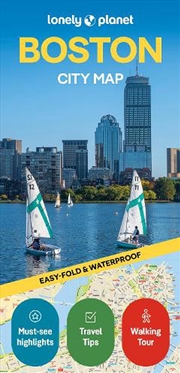 Buy Lonely Planet Boston City Map