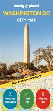 Buy Lonely Planet Washington DC City Map