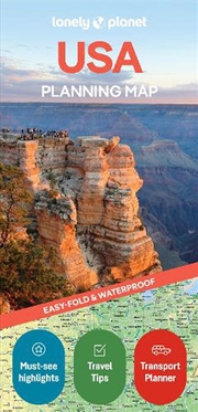 Buy Lonely Planet USA Planning Map