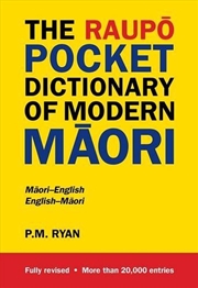 Buy Raupo Pocket Dictionary of Modern Maori