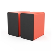 Buy Silcron SLR05 Wireless Active Bookshelf Speakers with HDMI ARC - Red