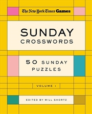 Buy New York Times Games Sunday Crosswords Volume 1: 50 Sunday Puzzles