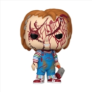 Buy Bride of Chucky - Chucky (Battle Damaged) Pop! RS