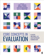 Buy Core Concepts in Evaluation