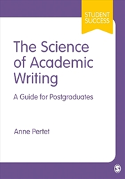 Buy The Science of Academic Writing