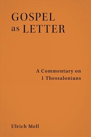 Buy Gospel as Letter