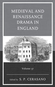 Buy Medieval and Renaissance Drama in England