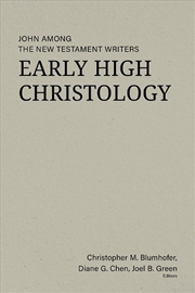 Buy Early High Christology